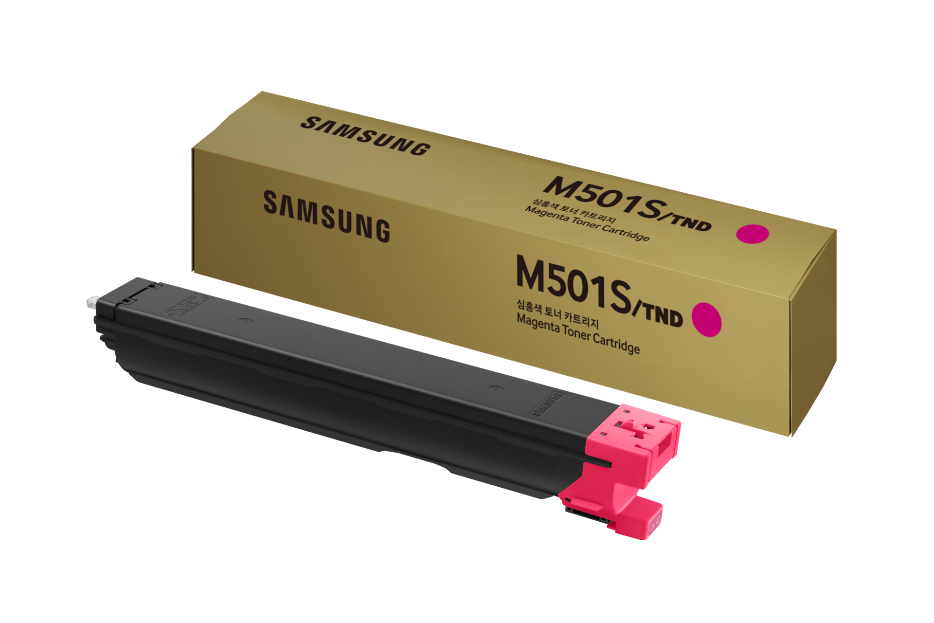 삼성전자 정품 CLT-M501S 토너(컬러-빨강) 제품 이미지