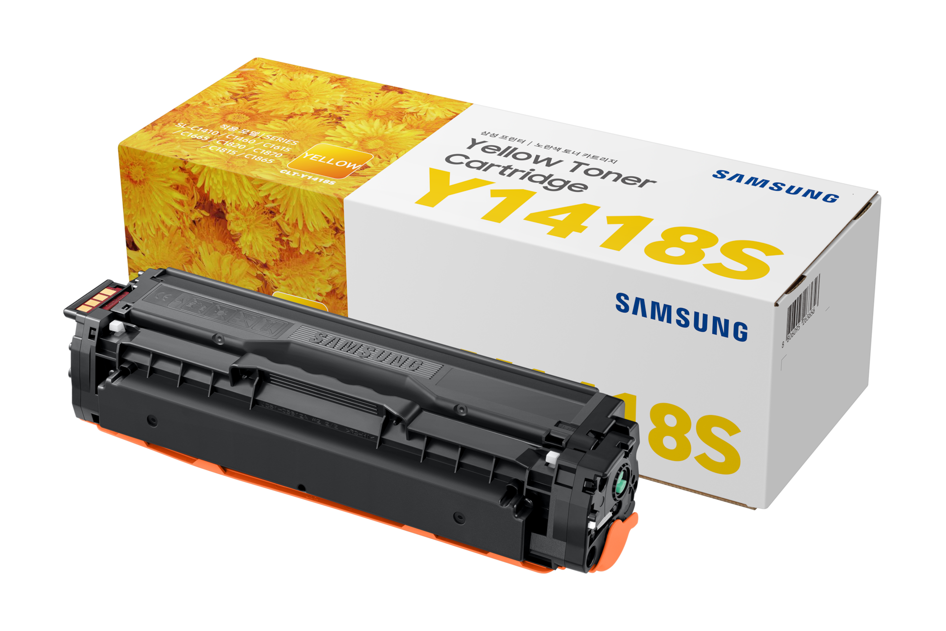 삼성전자 정품 CLT-Y1418S 토너(노랑) 제품 이미지